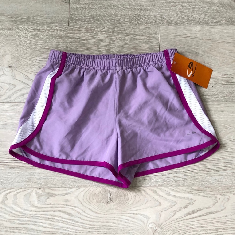 NWT Champion Girls Running Athletic Gym Duo Shorts - Picture 8 of 16